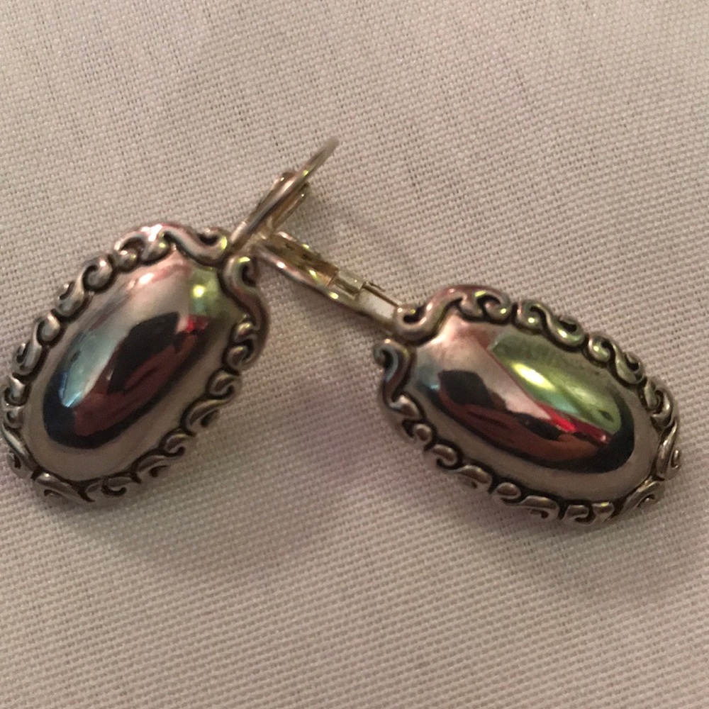 Silver Dangling Earrings